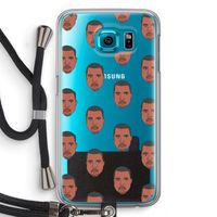 Kanye Call Me?: Samsung Galaxy S6 Transparant Hoesje met koord