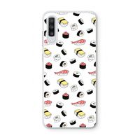 Sushi time: Samsung Galaxy A70 Transparant Hoesje
