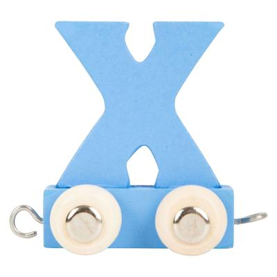 Small Foot - houten lettertrein kleur - x