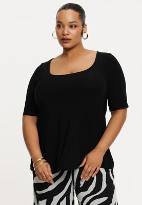 Yoek Shirt | Zwart | Maat 42/44