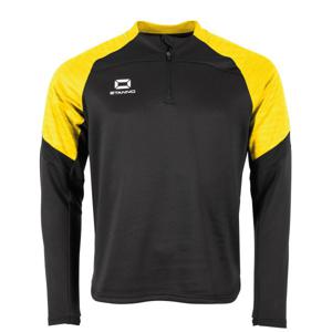 Stanno 408038K Bolt Quarter Zip Top Kids - Black-Yellow - 140