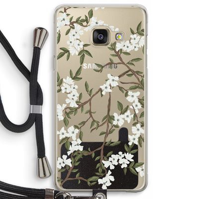 Blossoming spring: Samsung Galaxy A3 (2016) Transparant Hoesje met koord