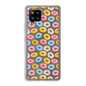 Pink donuts: Samsung Galaxy A42 5G Transparant Hoesje