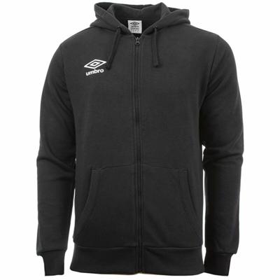 Herenhoodie Umbro THROUGH SMALL LOGO Zwart - Maat: M