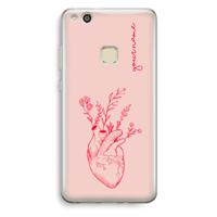 Blooming Heart: Huawei Ascend P10 Lite Transparant Hoesje