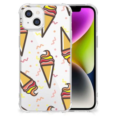 iPhone 14 Beschermhoes Icecream iPhone 14 Beschermhoes Icecream