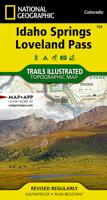 Wandelkaart 104 Idaho Springs, Loveland Pass | National Geographic
