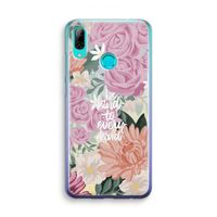 Kindness matters: Huawei P Smart (2019) Transparant Hoesje
