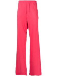 DSQUARED2 pantalon droit à logo imprimé - Rose