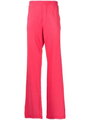 DSQUARED2 pantalon droit à logo imprimé - Rose