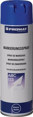 Promat Markeringsspray | blauw | 500 ml | spuitbus - 4000354081 4000354081