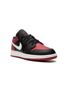 Jordan Kids Air Jordan 1 Low "Alternate Bred Toe" sneakers - BLACK