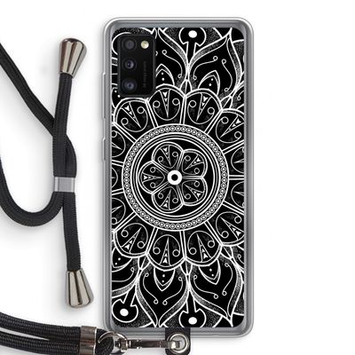 Roses Are Red: Samsung Galaxy A41 Transparant Hoesje met koord