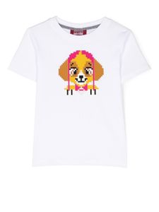 Mostly Heard Rarely Seen 8-Bit t-shirt Mini Girl Puppy - Blanc