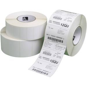 Zebra Rol met etiketten 76 x 51 mm Thermisch papier Wit 16440 stuk(s) Permanent hechtend 800263-205 Universele etiketten