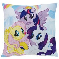 Set van 2x stuks sier/Bankkussens My Little Pony thema 35 x 35 cm