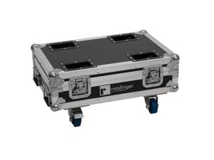 EUROLITE ROADINGER Flightcase 8x AKKU Mini IP UP-4 QCL Spot MK2 with charging function