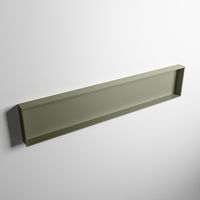 MONDIAZ EASY Nis 149,5x29,5cm in solid surface kleur Army | Army. 1 vak  geschikt voor in- of opbouw - thumbnail