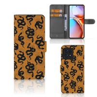 Telefoonhoesje | Met pasjeshouder | voor Motorola Edge 40 Pro Snakes