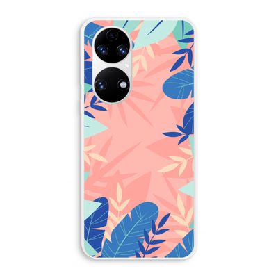 Tropisch: Huawei P50 Transparant Hoesje