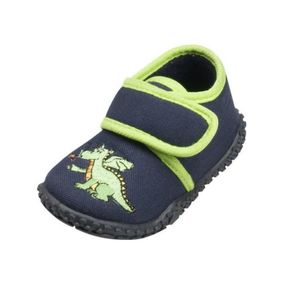 Playshoes pantoffels marine draak Maat