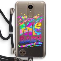 Touch Me: LG K10 (2017) Transparant Hoesje met koord