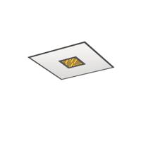 Eglo Zwarte led plafonnière Bordonara 60x60 900572