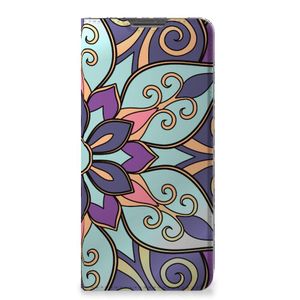 Xiaomi Redmi Note 11 Pro Smart Cover Purple Flower