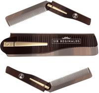 Sir Reginalds Sir Reginalds - Compacte Opvouwbare Kam Voor Snor en Baard