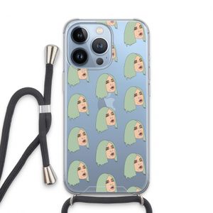 King Kylie: iPhone 13 Pro Transparant Hoesje met koord