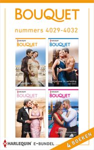 Bouquet e-bundel nummers 4029 - 4032 - Sharon Kendrick, Abby Green, Julia James, Jennifer Hayward - ebook