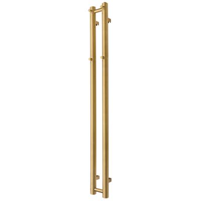 Designradiator TVS PLUS 2 Geborsteld Goud 140 x 13.5 cm TVS Design