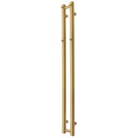 Designradiator TVS PLUS 2 Geborsteld Goud 140 x 13.5 cm TVS Design