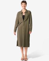 HEMA Dames Doorknoopjurk Groen (groen)