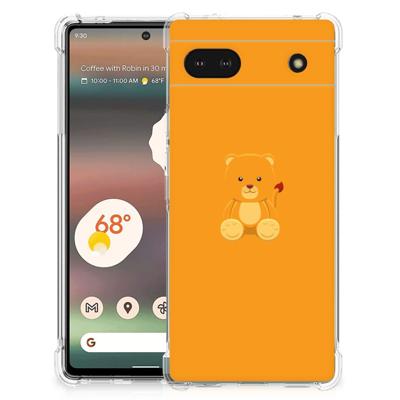 Google Pixel 6A Stevig | Bumper Hoesje | Baby Beer