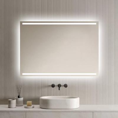 LoXa - Badkamerspiegel Felix met LED 80x60cm - Dimbaar - Anti-condens - Direct & Indirect licht - Geheugenfunctie - Energiezuinig - Eenvoudige installatie