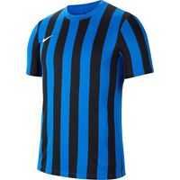 Nike Striped Division IV Voetbalshirt Blauw Zwart - thumbnail