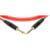 Klotz KIKKG1.5PPRT instrumentkabel TS 6.3mm jack-jack rood 1.5m