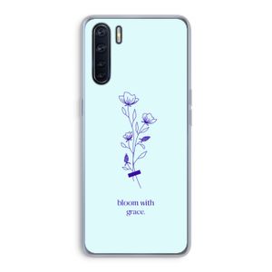 Bloom with grace: Oppo A91 Transparant Hoesje