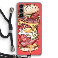 Diet Coke Please: Samsung Galaxy S21 Transparant Hoesje met koord