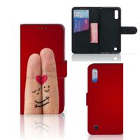 Samsung Galaxy M10 | Wallet Case | met Pasjes | Liefde - Origineel Romantisch Cadeau