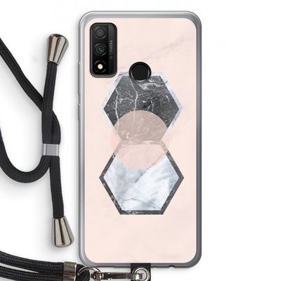 Creatieve toets: Huawei P Smart (2020) Transparant Hoesje met koord