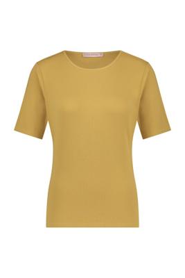 Rihanna rib Tee - vanilla - 06973