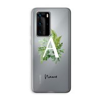 Green Brush: Huawei P40 Pro Transparant Hoesje