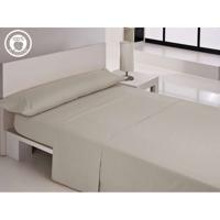 Set beddengoed Hosteline IRIS PREMIUM Parelgrijs Bed van 135