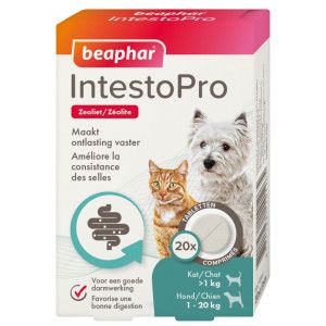 Beaphar IntestoPro tabletten voor hond en kat 2 x 20 tabletten