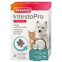 Beaphar IntestoPro tabletten voor hond en kat 2 x 20 tabletten - thumbnail
