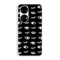 Eye pattern #3: Huawei P50 Transparant Hoesje