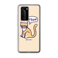 Miauw: Huawei P40 Pro Transparant Hoesje