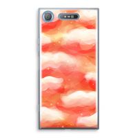 Lichte Wolken: Sony Xperia XZ1 Transparant Hoesje